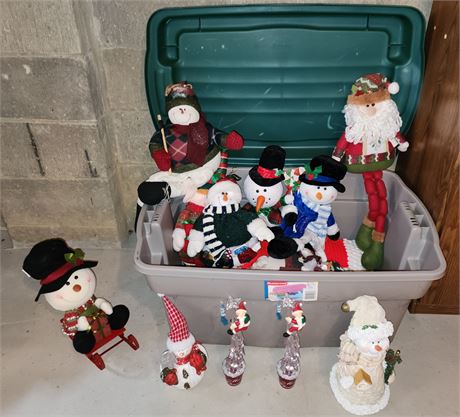 Tote Of Christmas Plush