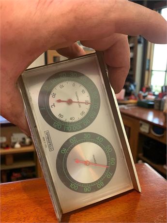 Springfield Humidity Meter & Temperature Gauge Wall Desk Instrument & More