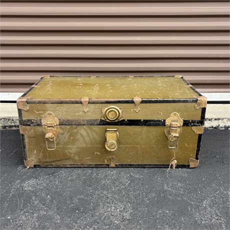 Old Steamer Trunk w/ Insert