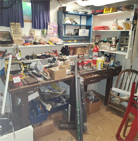 Tool Bench Cleanout