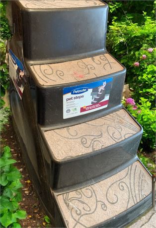 Pet Mate Plastic Pet Steps/Stairs (4 Steps)