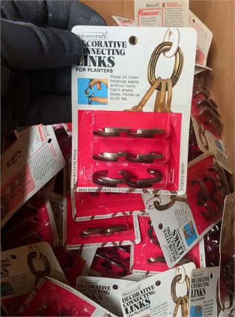 Homecraft Sunhook Connecting Link Planter Hangers Lot