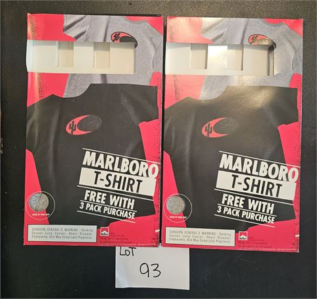 Marlboro Old Store Stock T-Shirts Size Vary