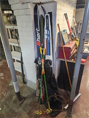 Mixed Sports Lot: Snow & Water Ski's & More