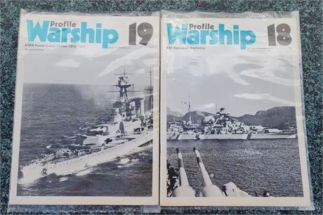 Profile Warship  "Hood" "Bismark" magazines