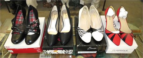 4 Pair of Women's Shoes