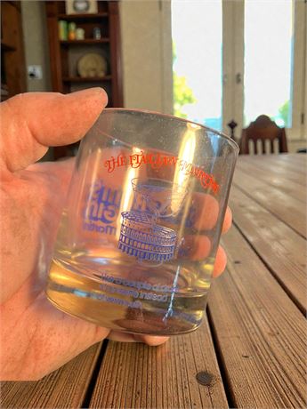 International Martini Cocktail Glasses W/Coliseum & Drink Recipe