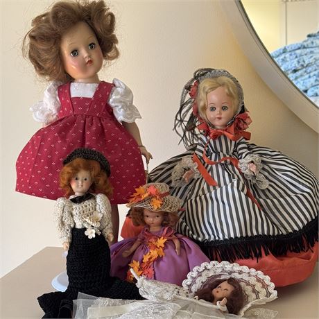 Vintage Ideal, Storybook & More Dolls