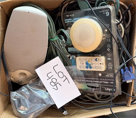 Speakers, Extension Cords, Misc Cords & More