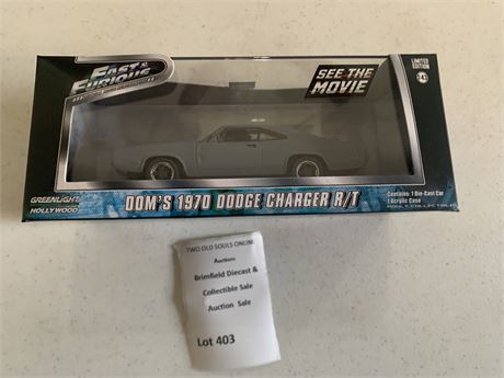 Greenlight Hollywood 1970 Dodge Charger R/T From Fast & Furious