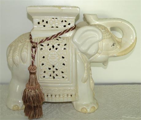 Large Ceramic Elephant