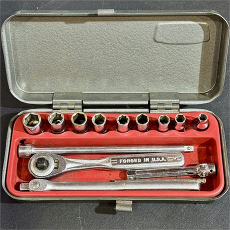 Vintage Craftsman 1/4" Drive Socket Set