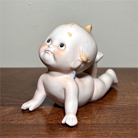 Vintage Porcelain Kewpie Style Figurine