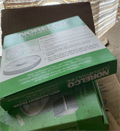 Norelco Citrus Scented Clean Air Machine Replacement Filters (CAF10) - 4 Boxes