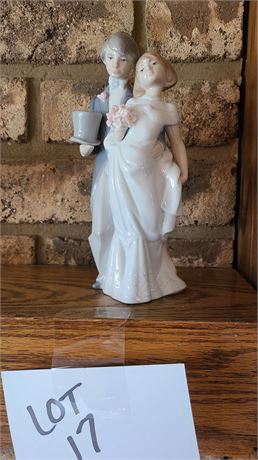 Lladro 6164 Bride/Groom Figurine