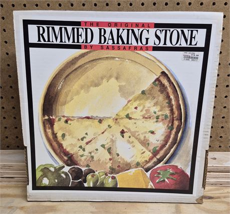 Rimmed Baking Stone