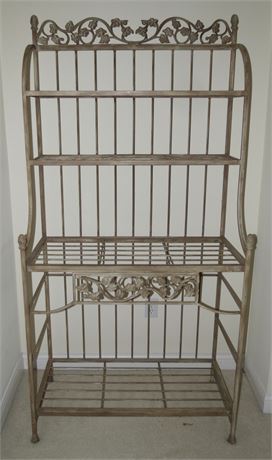 Wrought Iron Bakers Rack