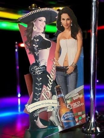 Bud Light/Budweiser Cinco De Mayo Cardboard Cutouts - Set of 2