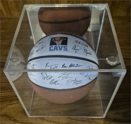 Miniature Cavs Basketball