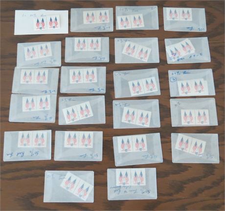 50 Star / 13 Star Flag 10 Cent Stamps