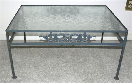 Glass Top Coffee Table