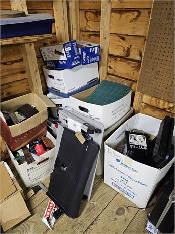 Large Cleanout:Toner/Printer INK/Pen/Pencils/Staplers/Folders/Binders & More