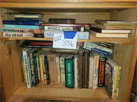 Book Lot Cleanout: Hunting/Fishing/Guns&Ammo/Carpentry & More