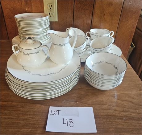Royal Doulton "Coronet" China Set Over 50 Pieces