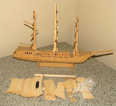 Model Ship (Partially assembled)