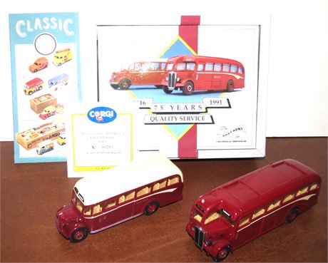 Corgi Diecast Buses