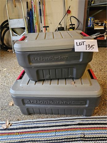 Rubbermaid Action Packer Storage Containers