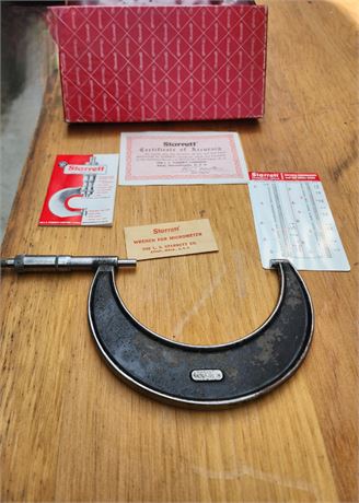 Starrett 4"-5" Micrometer