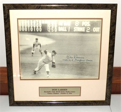Don Larson World Series Perfect Game Photo