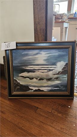 Signed Todd Jones 77' Ocean View