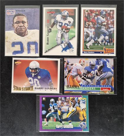 Barry Sanders Cards