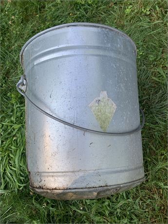 Galvanized Metal Multipurpose Bucket