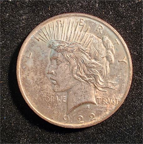 1922 Peace Silver Dollar