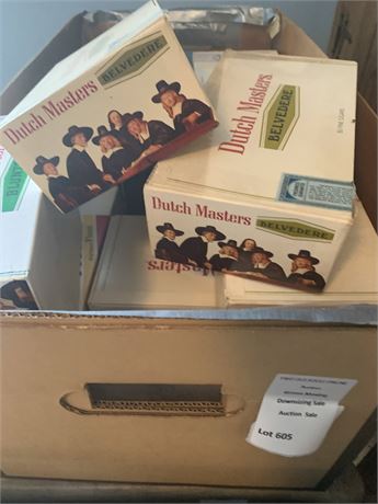 Vintage Cigar Box Lot