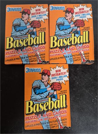 Donruss Baseball Puzzle & Cards