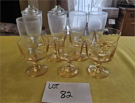 Amber Tiffin-Franciscan Diamond Optic Dessert Footed Bowl & Footed