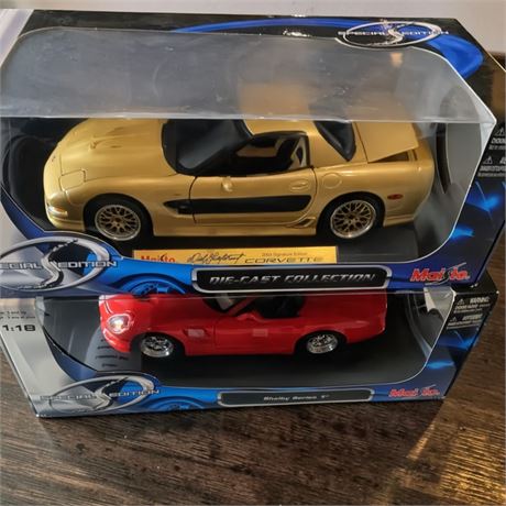 Maisto 2003 Guldstrand Signature Edition Corvette & Shelby Series 1 Cars