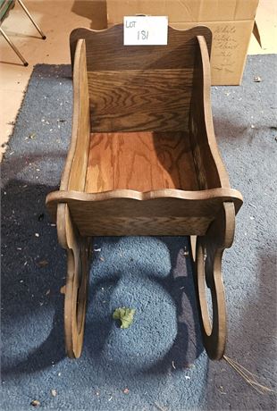 Solid Wood 4 Part Sleigh
