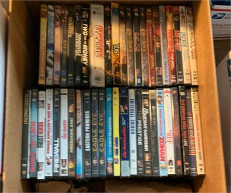 DVD Movies - Blood Diamond, Freedomland, Firewall, Eastern Promises, Eagle Eye