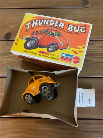 Monogram Thunder Bug Model Kit by Tom Daniel Volkswagen Drag Racing Beetle