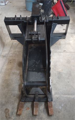 Extreme Duty Grapple Skid Steer Stump Bucket