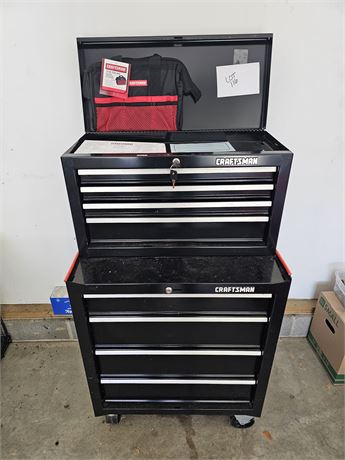 Two Part Craftsman Tool Chest/Box