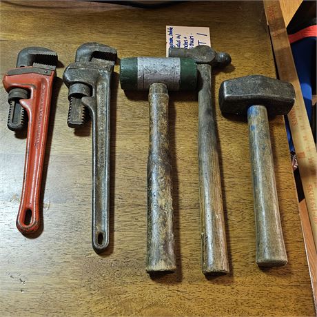 Wrench/Hammer Lot