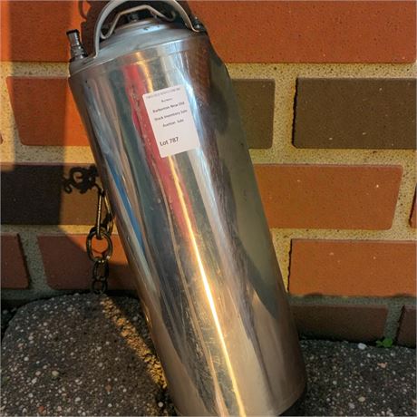 Stainless Steel Pressure Tank, Airex of Ohio Guy Wire Ring & Collar Set Lot