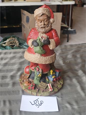 Tom Clark Creations 1987 "Nip 'n' Tuck Santa" Gnome Figurine