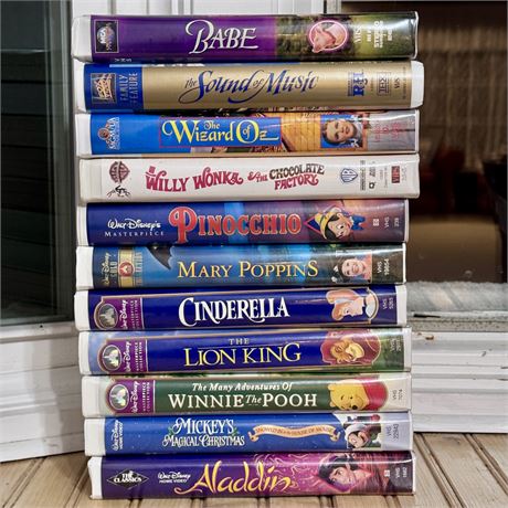 VHS Lot - Disney and More